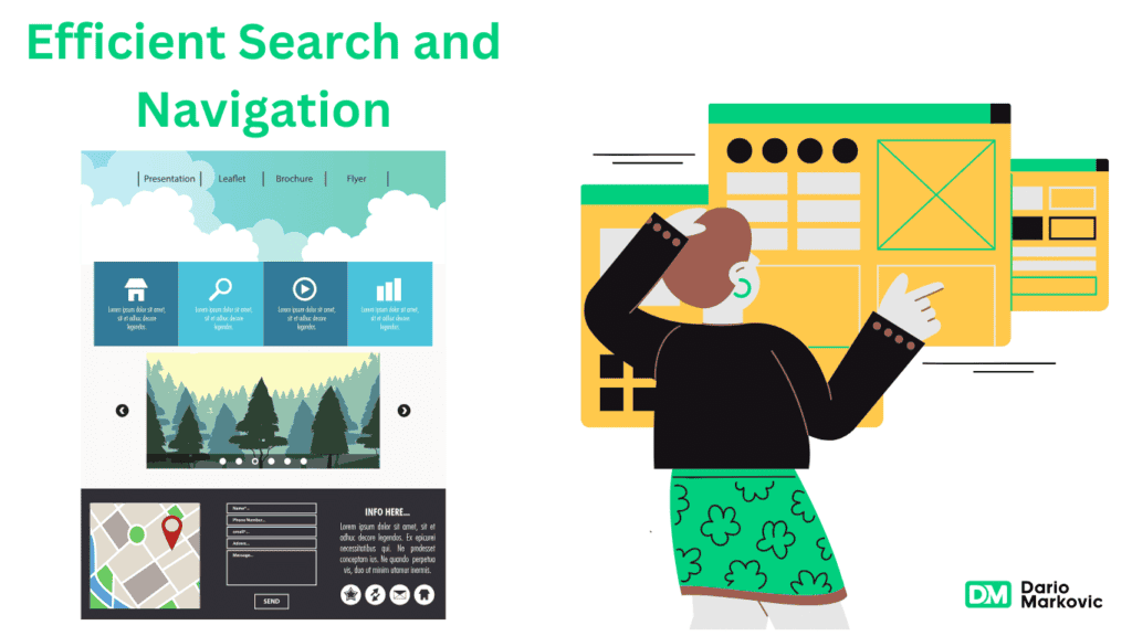 Efficient Search and Navigation