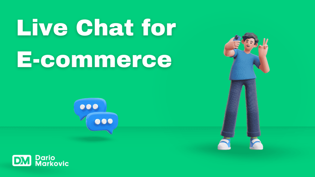 Benefits of live chat for e-commerce.