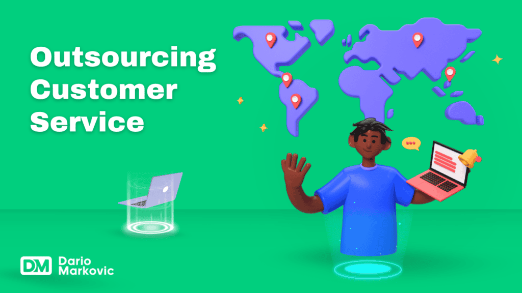 What is customer service outsourcing.