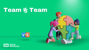 Team vs team games.