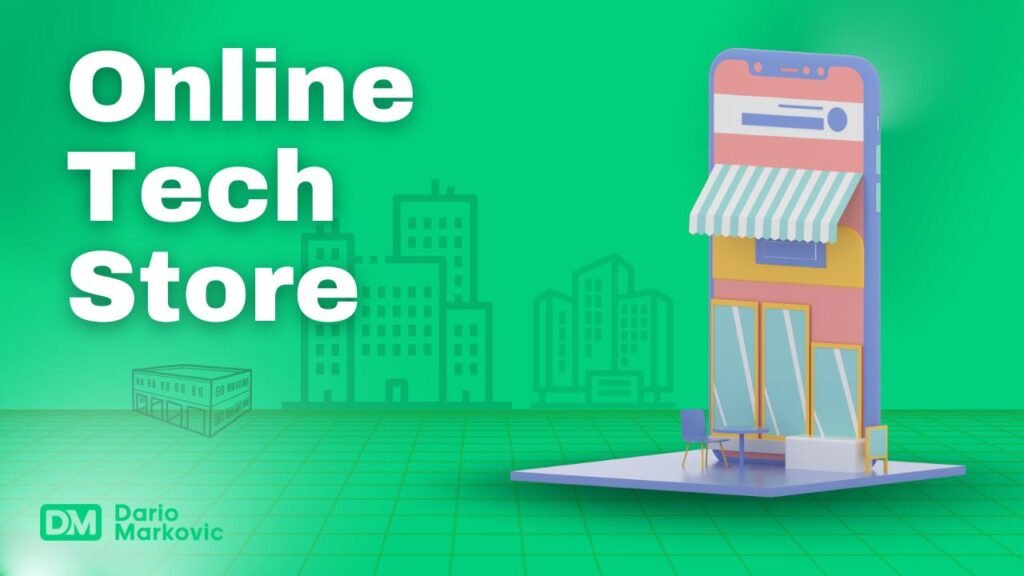 how to start an online tech store