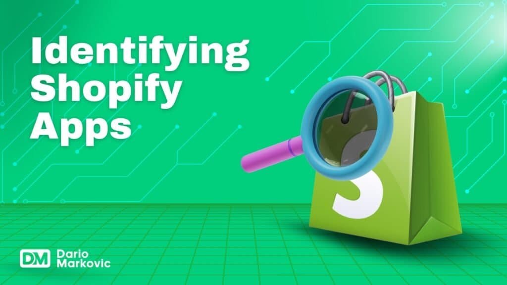 how to find out what shopify apps a website is using