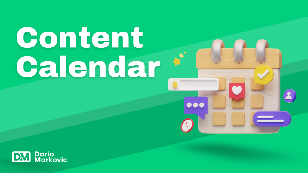 Social Media Content Calendar Ecommerce