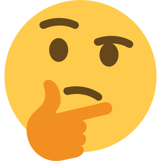 thinking face